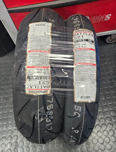 Coppia gomme moto bridgestone - coppia,