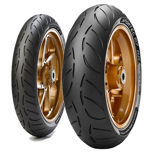 Coppia gomme moto - coppia, metzeler