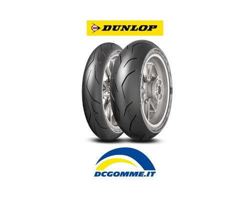 Coppia gomme dunlop 120 70zr17 - gomme,