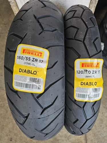 Coppia 120 zr17 58w - 58w, 180/55