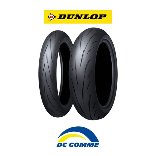 Coppia gomme dunlop 120 70zr17 - coppia,