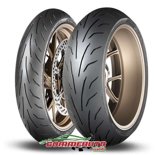 Coppia gomme dunlop 120 70zr17 - gomme,